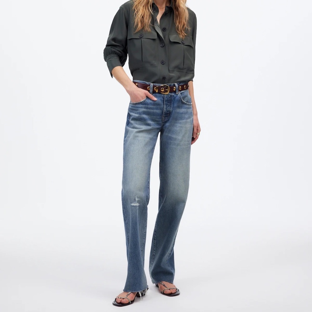 Madewell The Dean Easy Straight Jean SZ 28
